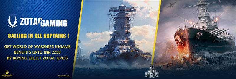 ZOTAC GAMING announces first-ever World of Warships Bundle for Indian Market