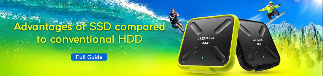Advantages of SSD compared to conventional HDD