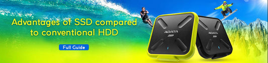 Advantages of SSD compared to conventional HDD