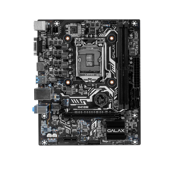 [RePacked] GALAX H410M Elite Intel LGA1200 Socket Motherboard with PCIe 3.0 HDMI and VGA