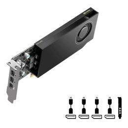 PNY NVIDIA RTX A400 4GB GDDR6 64-Bit Professional Graphics Card