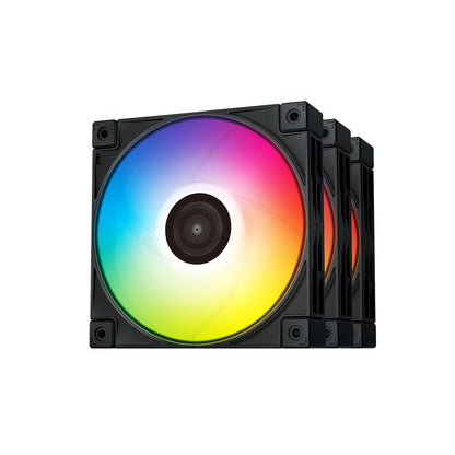 DeepCool FC120 3-IN-1 120mm RGB Case Fan-Black