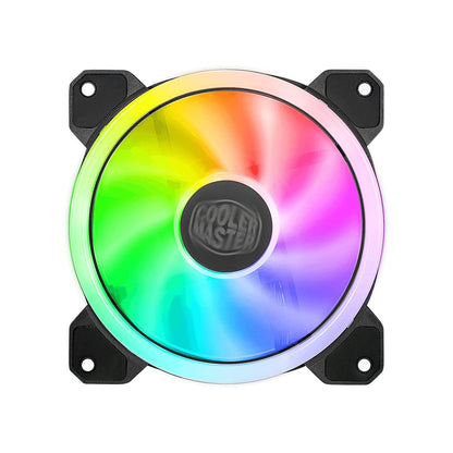 [Repacked]Cooler Master MasterFan MF120 S3 120mm Case Fan with Triple Loop ARGB Lighting and Low Noise Design