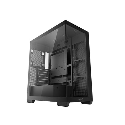 DeepCool CG580 Tempered Glass without Fan ATX Mid Tower Cabinet-Black