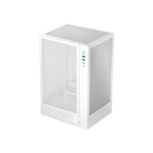 DeepCool CH170 WH Digital Mini ITX Computer Cabinet - White