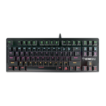 [Repacked] Gamdias HERMES E2 Mechanical Gaming Keyboard with Built-in Memory and 7 Color Neon Illumination