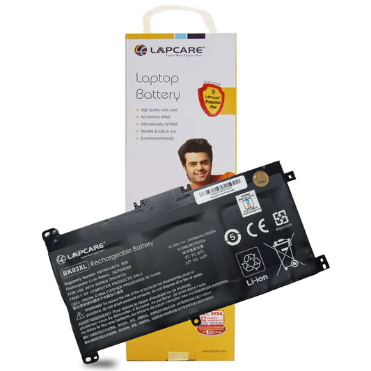 HP BK03XL Compatible Laptop Battery 39.27Wh 11.55V 3400mAh 3 Cell