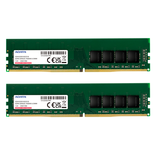 ADATA Premier 8GB DDR4 RAM 3200MHz CL22 U-DIMM Desktop Memory Module