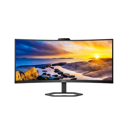 PHILIPS 34E1C5600HE-94 34" WQHD 100Hz 5MP Built-in Webcam VA LED Curved Monitor