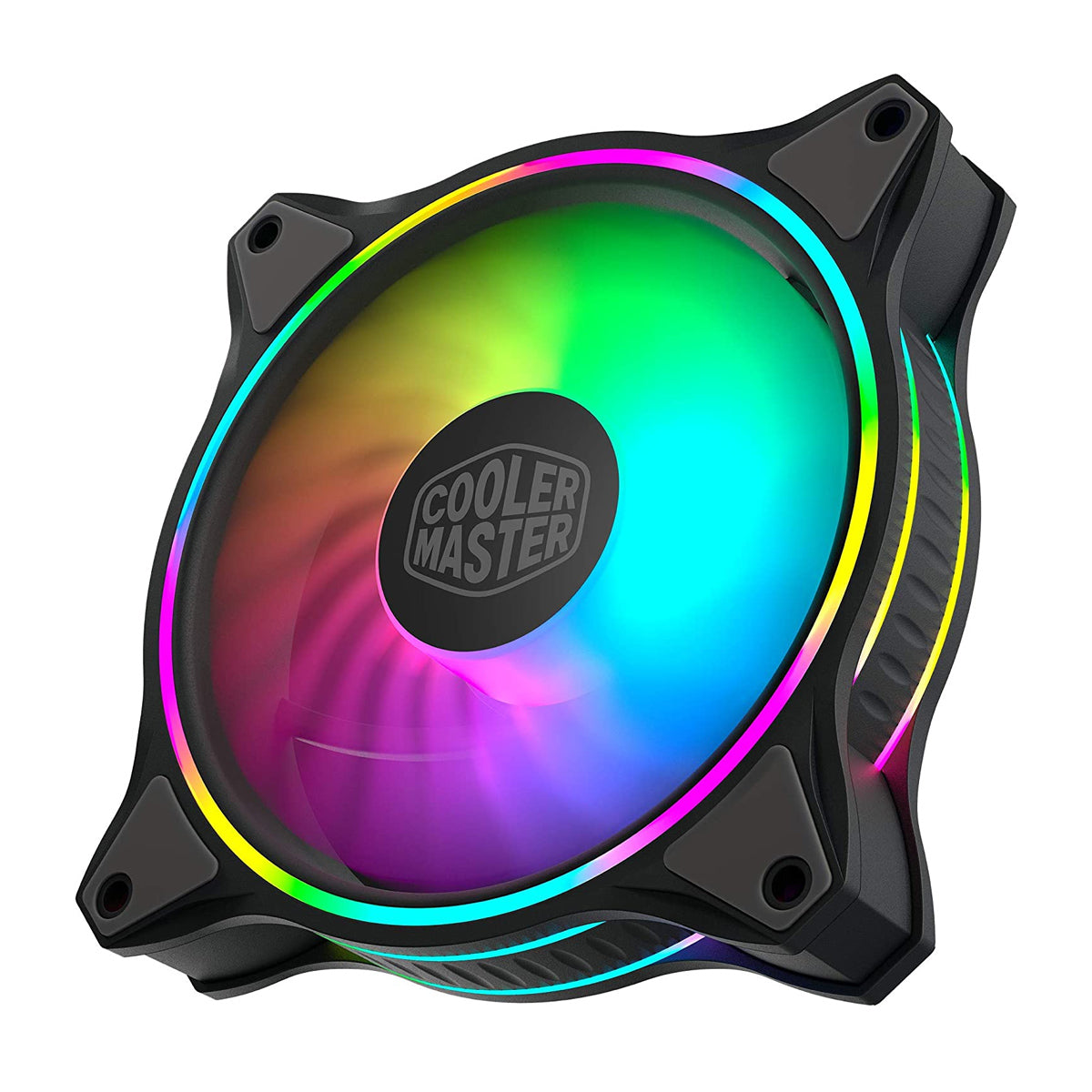 [RePacked] Cooler Master MasterFan MF120 Halo 120mm Case Fan with Dual Loop ARGB Lighting and Low Noise Design