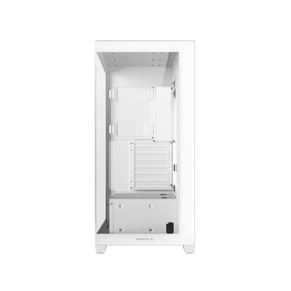 DeepCool CG580 Tempered Glass without Fan ATX Mid Tower Cabinet-White