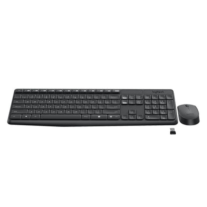 Logitech MK235 वायरलेस कीबोर्ड और माउस कॉम्बो अल्ट्रा लंबी बैटरी लाइफ के साथ 