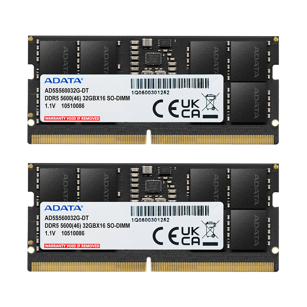 ADATA 32GB DDR5 RAM 5600MHz CL46 SODIMM Laptop Memory - tpstech.in ADATA 32GB DDR5 RAM 5600MHz CL46 SODIMM Laptop Memory - tpstech.in