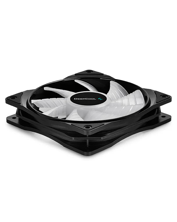 Deepcool CF120 BK MB Controlled 120mm ARGB LED Case Fan/Cooler - Black