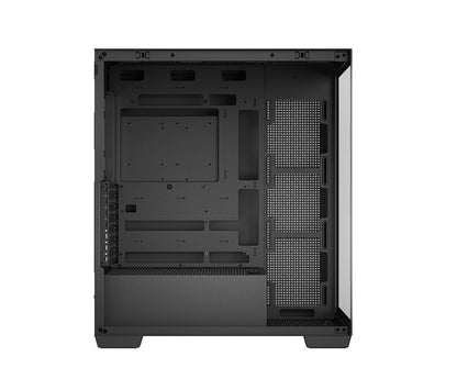 DeepCool CG580 Tempered Glass without Fan ATX Mid Tower Cabinet-Black