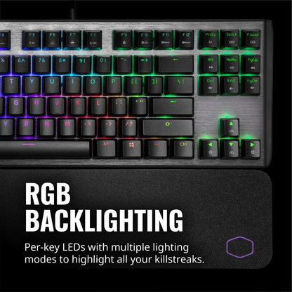 [RePacked] Cooler Master CK530 V2 Tenkeyless Gaming Mechanical Keyboard Blue Switch with RGB Backlighting