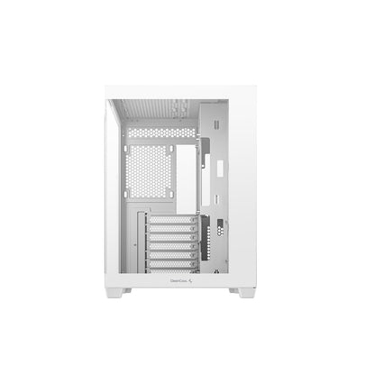 DeepCool CG530 Tempered Glass without Fan ATX Mid Tower Cabinet-White