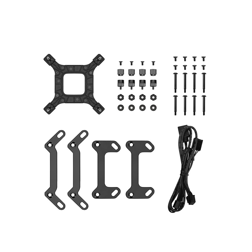 DeepCool LT240 ARGB 240mm All in One Anti-Leak CPU Liquid Cooler-Black