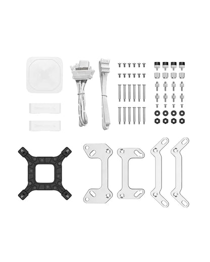 Deepcool LS720 WH 360mm ARGB All in one CPU Liquid Cooler - White