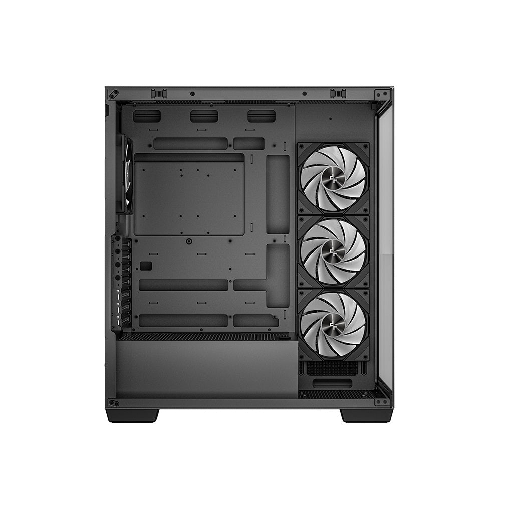 DeepCool CG580 4F Tempered Glass ATX Mid Tower Cabinet-Black