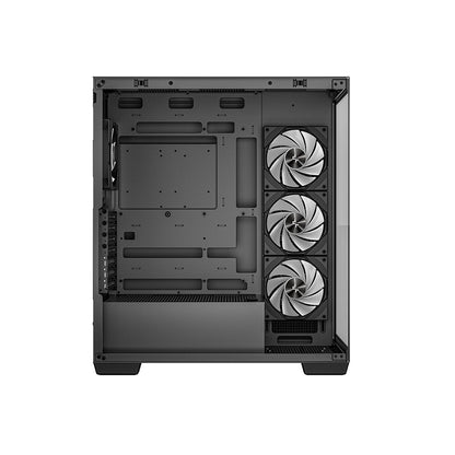 DeepCool CG580 4F Tempered Glass ATX Mid Tower Cabinet-Black