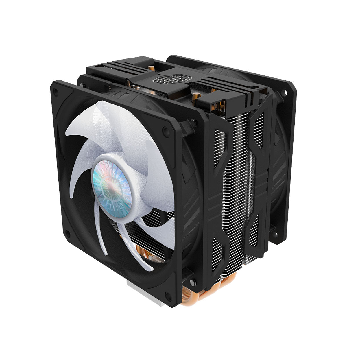[RePacked] Cooler Master Hyper 212 LED Turbo ARGB CPU Air Cooler with Dual 120mm PWM Fan and Mini ARGB Controller