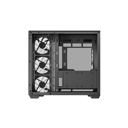 DeepCool CG530 4F Tempered Glass ATX Mid Tower Cabinet-Black