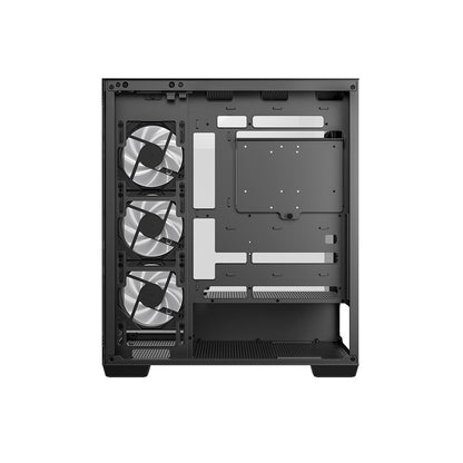 DeepCool CG580 4F Tempered Glass ATX Mid Tower Cabinet-Black