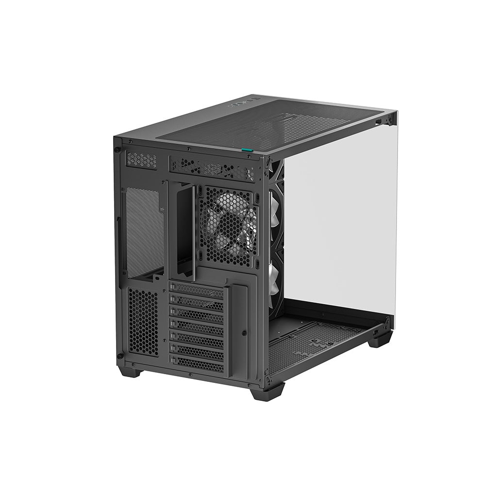 DeepCool CG530 4F Tempered Glass ATX Mid Tower Cabinet-Black