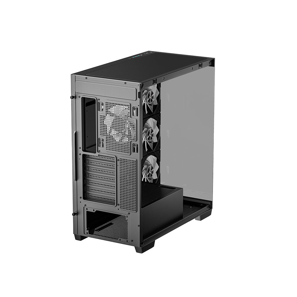 DeepCool CG580 4F Tempered Glass ATX Mid Tower Cabinet-Black