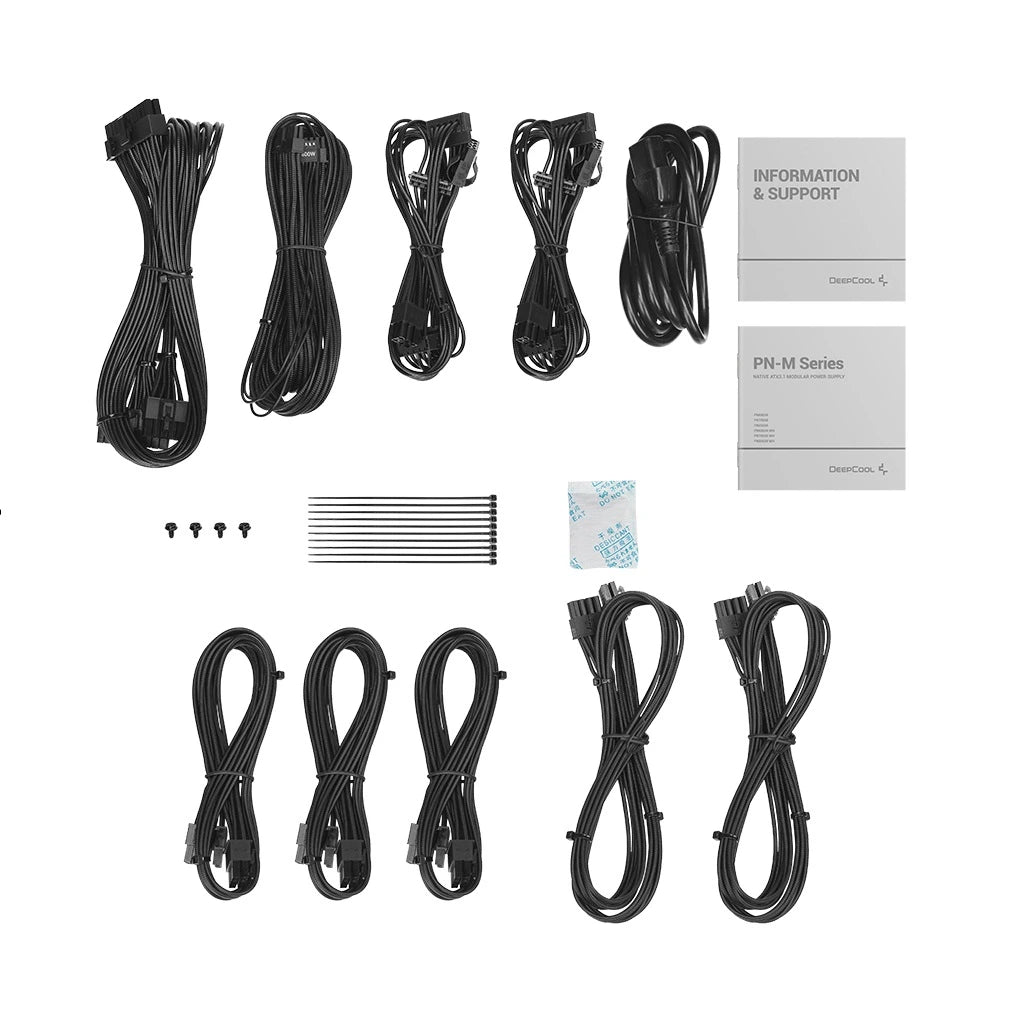 DeepCool PN850M 850W 80 Plus Gold ATX 3.1 Fully Modular Power Supply for Gaming PC