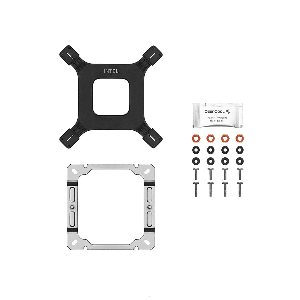 Deepcool Gammaxx AG400 ARGB single tower 120mm CPU Air Cooler-White