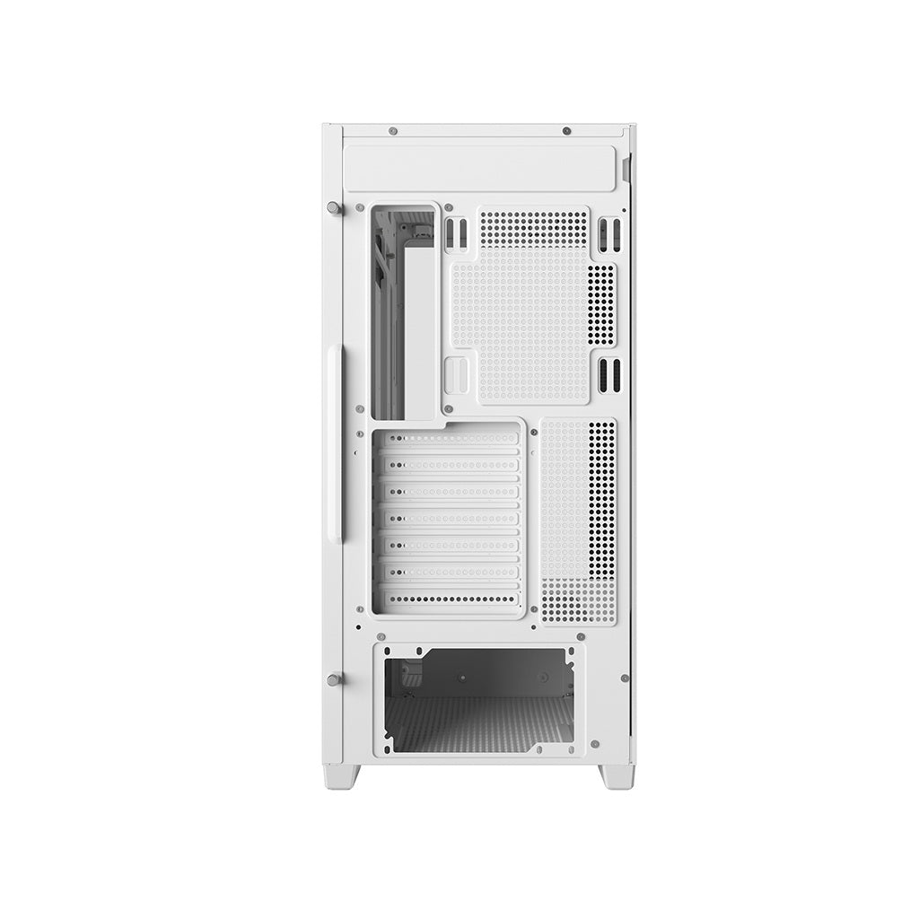 DeepCool CG580 Tempered Glass without Fan ATX Mid Tower Cabinet-White