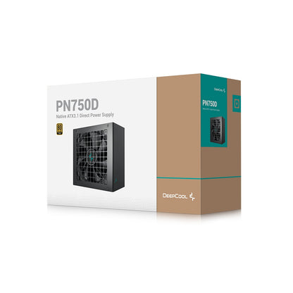 DeepCool PN750D 750W 80 Plus Gold Non-Modular Power Supply