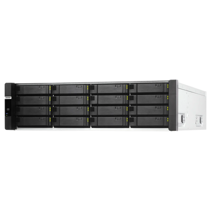QNAP ES1686dc-2142IT-128G 16 Bay 3U Rackmount Next Generation Enterprise ZFS NAS