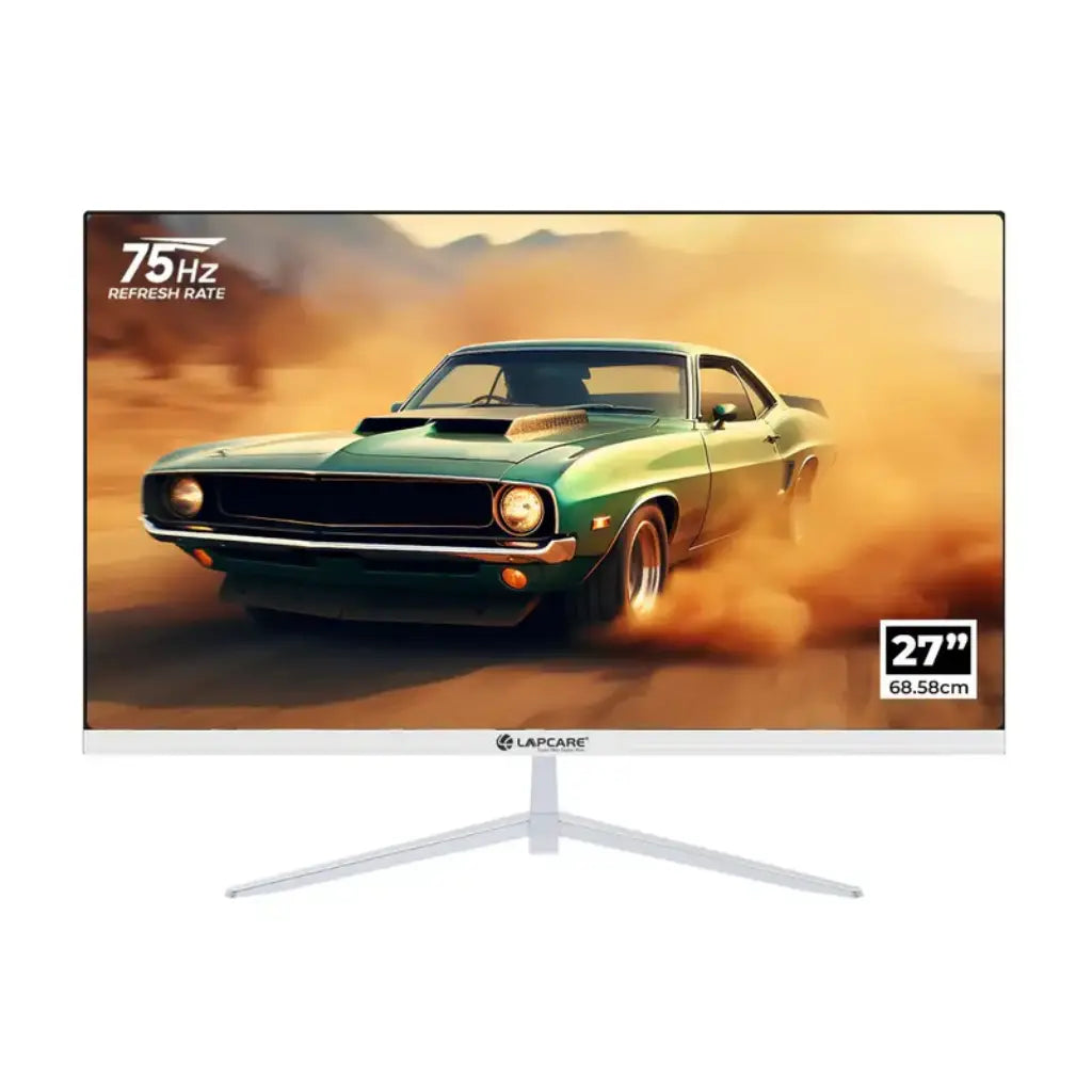 LAPCARE LM27GMWSP 27" 75Hz 5ms Full HD LED Monitor with Built-in Speakers-tpstech.in