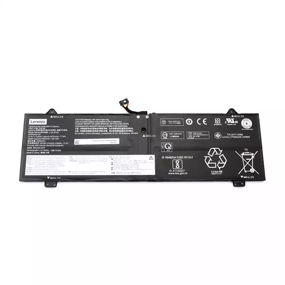Lenovo L19L4PDC Original OEM 71Whr 4622mAh 15.36V 4 Cell Laptop Battery