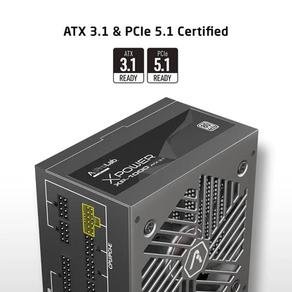 Prolab XPower XP‑1000P 1000W ATX 3.1 80 Plus Platinum Fully Modular Power Supply-tpstech.in