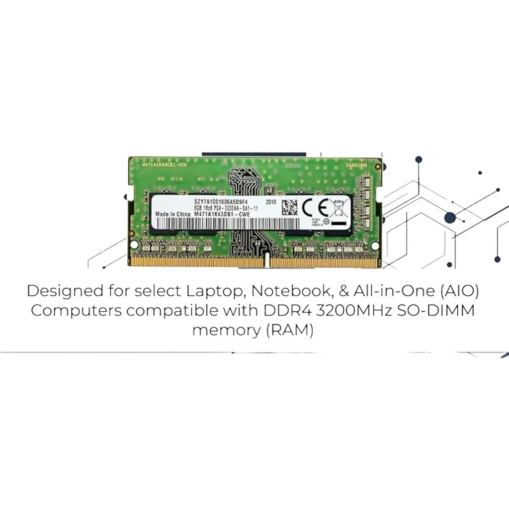Samsung 8GB DDR4 RAM 3200MHz 260 PINs SODIMM Laptop Memory