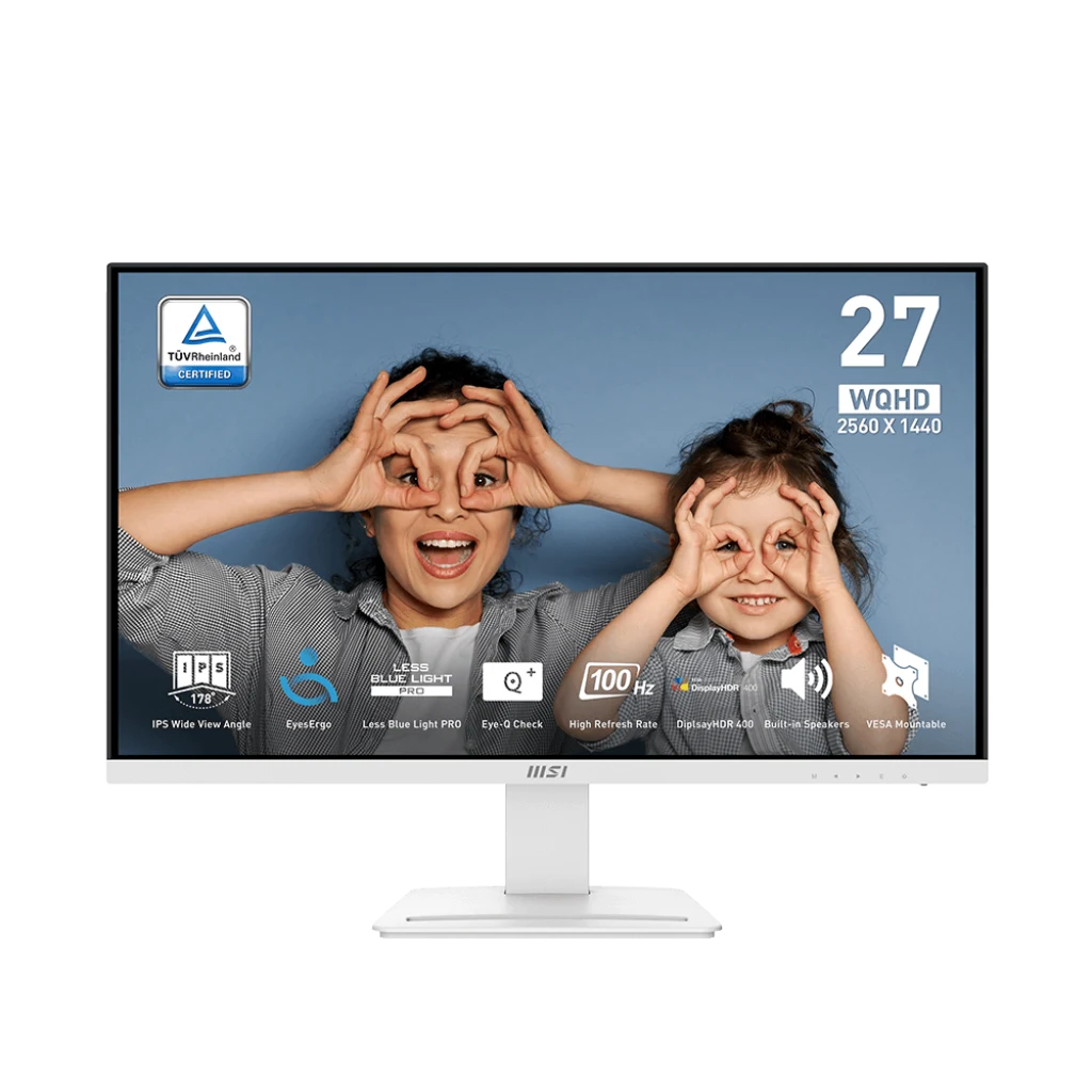 MSI PRO MP273QW E2 27" 2K WQHD 100Hz 1ms IPS Built-in-Speake Business Monitor