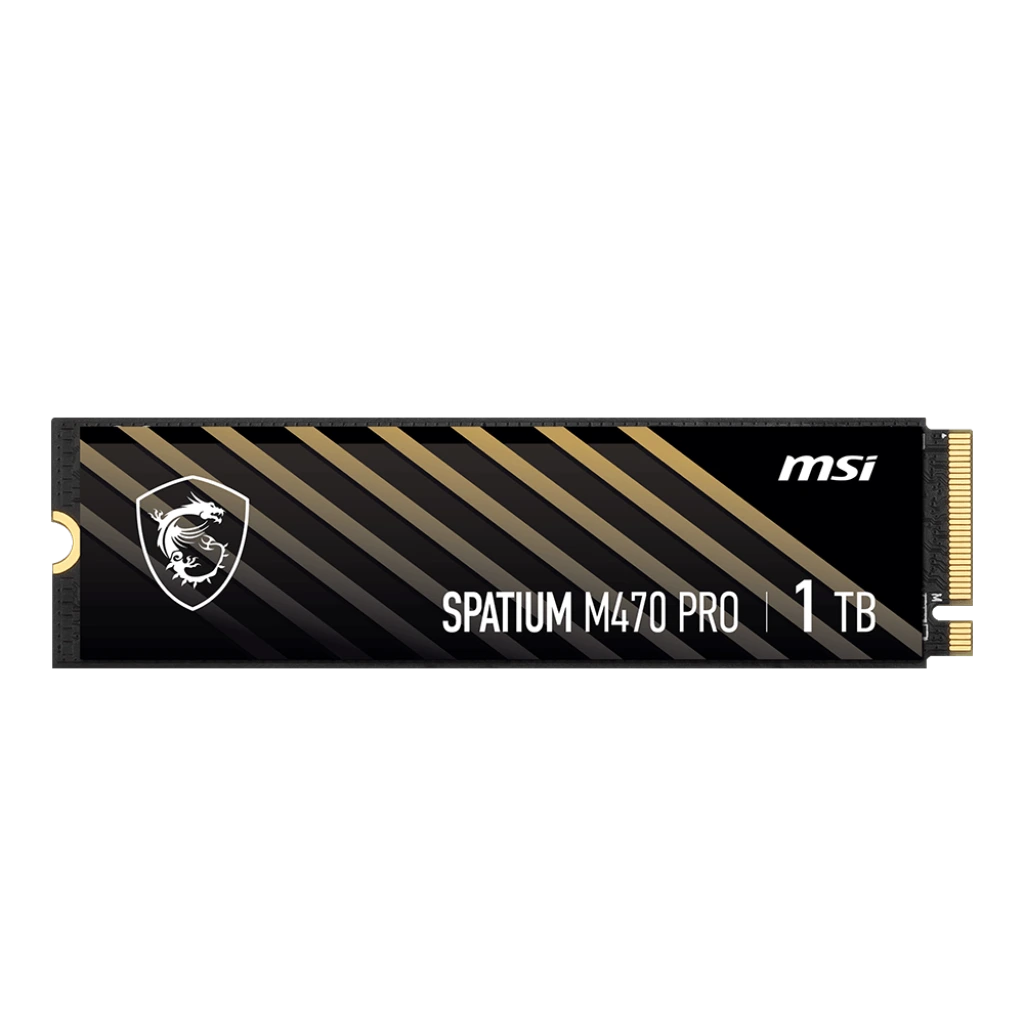 MSI SPATIUM M470 PRO 1TB PCIe 4.0 NVMe M.2 Internal SSD