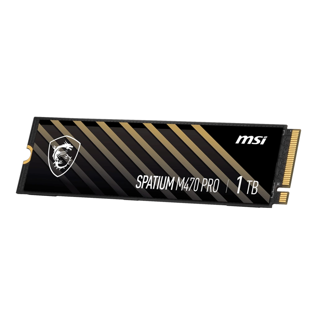 MSI SPATIUM M470 PRO 1TB PCIe 4.0 NVMe M.2 Internal SSD