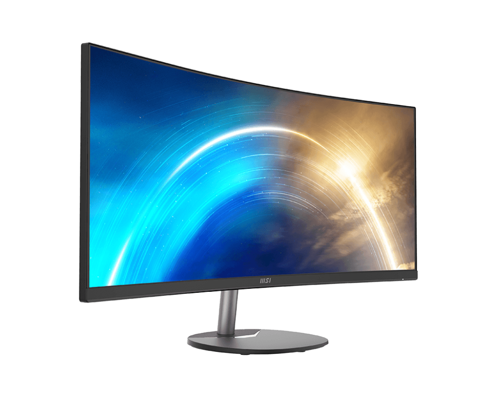 MSI PRO MP341CQ 34" UWQHD 2K 100Hz 1ms Professional Business Curved Monitor