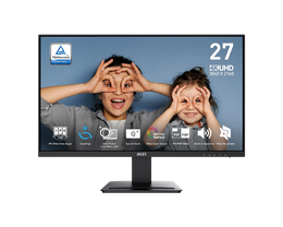 MSI PRO MP273U 27" UHD 4K 60Hz 4ms Built-in-Speakers IPS Business Monitor