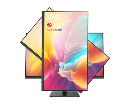 MSI Modern MD272QXP 27" WQHD 2K IPS Monitor 100Hz USB-C Height Adjustable Eye-Care Certified