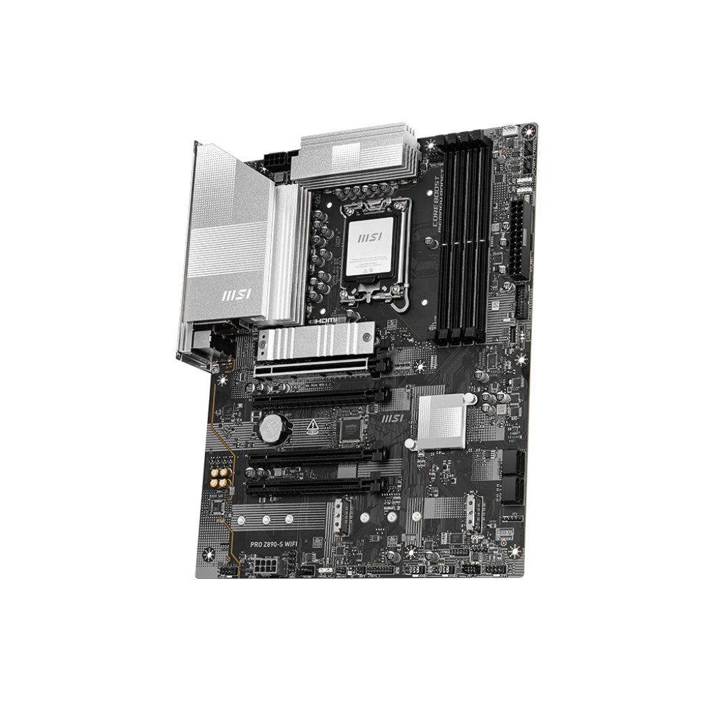 MSI PRO Z890 S Wi-Fi LGA 1851 ATX Gaming Motherboard