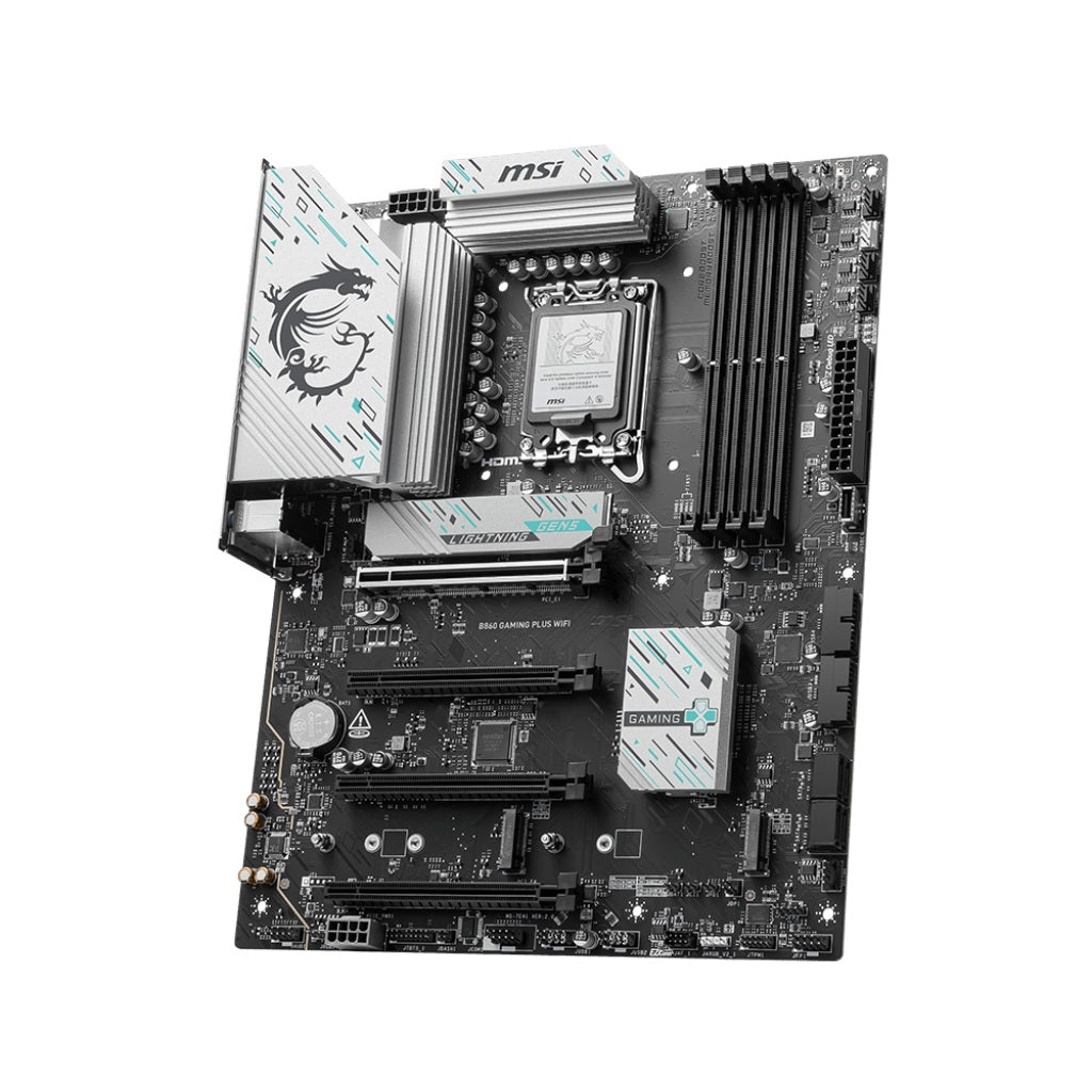 MSI B860 Gaming Plus Wi-Fi LGA 1851 DDR5 ATX Gaming Motherboard