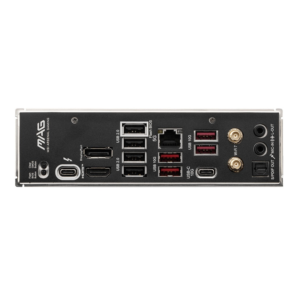 MSI MAG B860 Tomahawk Wi-Fi LGA 1851 ATX Gaming Motherboard