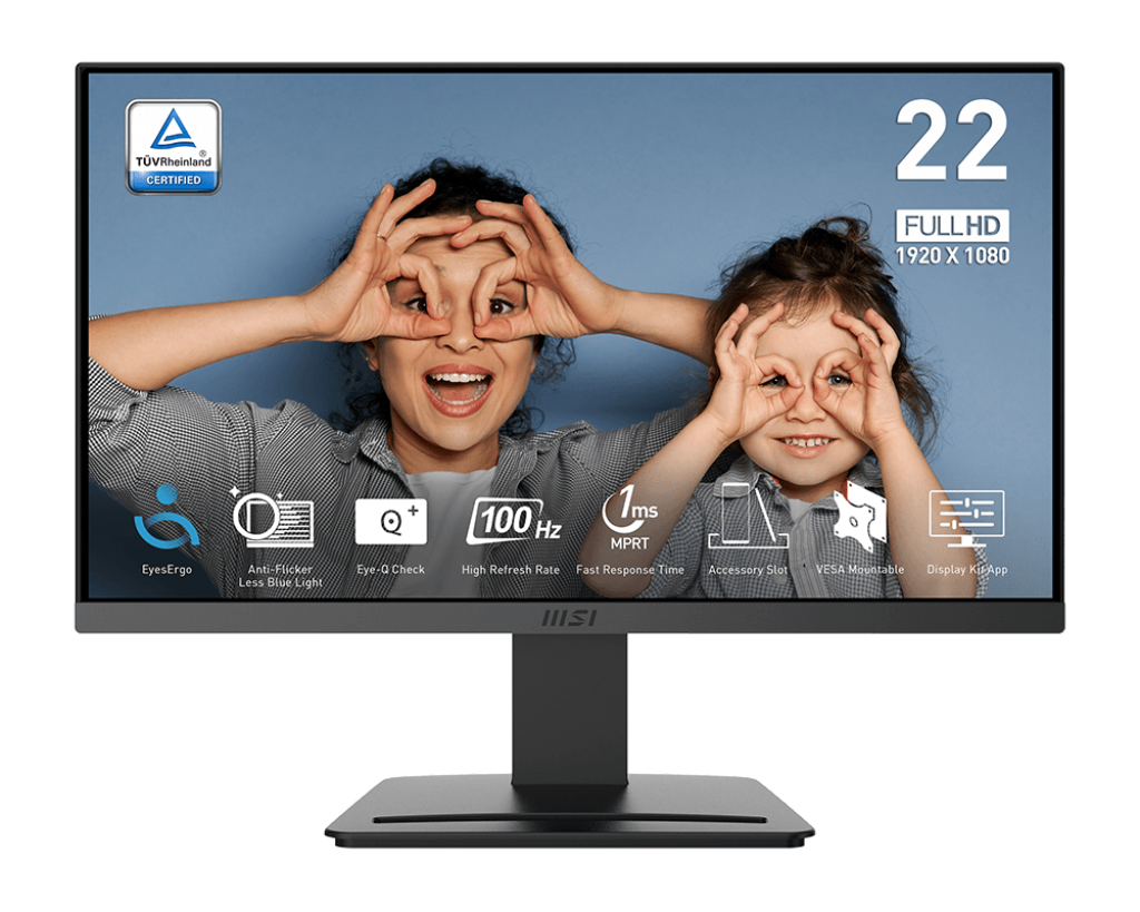 MSI PRO MP223 E2 21.5" Full-HD 100Hz 1ms Business Monitor