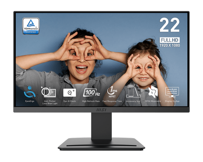 MSI PRO MP223 E2 21.5" Full-HD 100Hz 1ms Business Monitor